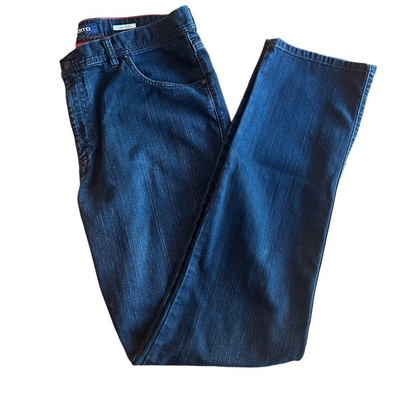 Alberto T400 Denim Stone Modern Fit W 38 L 36 Luxury Jeans - Picture 1 of 16